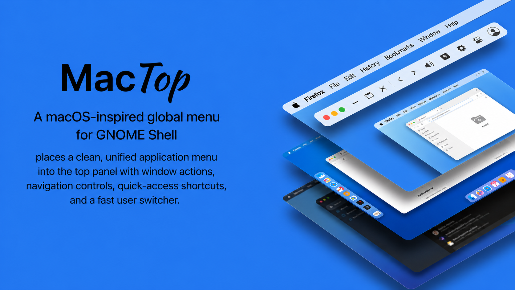 MacTop — GNOME Extension